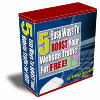 Product picture 5 Easy Ways To Boost Your Website Traffic For Free+With MRR+
