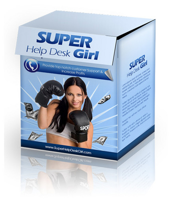 Product picture Super Helpdesk Girl ++With PLR++